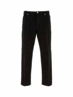 Ferragamo - Black Cotton Pant (28)
