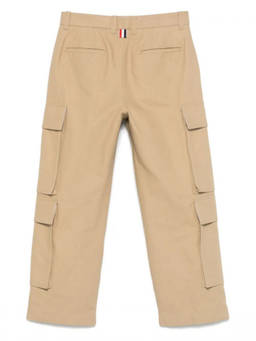Thom Browne - Beige Utility Chino Cargo Trouser