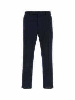 Gucci - Navy Blue Gabardine Pant
