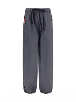 PRADA - Grey Loose Drawstring Pant