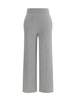 Max Mara - Beige Flared Elasticated Pant (26)