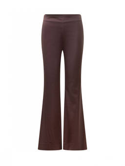 Pinko - Brown Regular Flat Front Pant