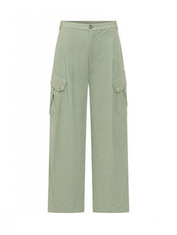 Pinko - Green Relaxed Cargo Pant