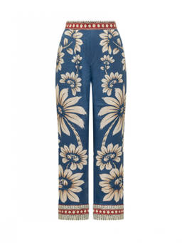 FARM Rio - Blue Relaxed Printed Pyjamas Pant (26)