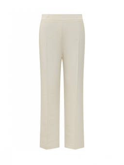 Etro - Beige Bootcut Flat Front Pant (24)