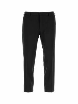 PRADA - Black Stretch Wool Pant