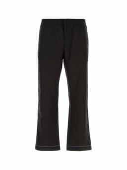 PRADA - Black Silk Pyjama Pant