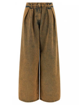Alanui - Multi-Color Den Wideleg Jeans