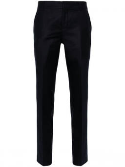 AMI Paris - Navy Blue Mid-Rise Tailored Trouser (26)