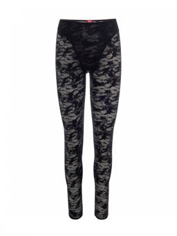 Diesel - Black Skinny Flat Front Pant