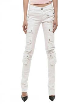 Dsquared2 - White Skinny Cargo Pant