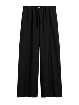 Toteme - Black Relaxed Drawstring Pant (23)