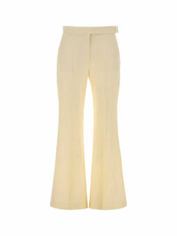 Sportmax - Cream Flared Pant