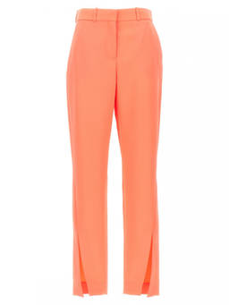 BALMAIN - Orange Straight Flat Front Pant