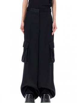 Versace - Duchesse Black Cargo Pant