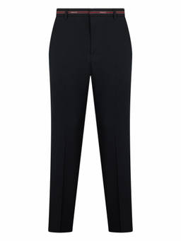 Gucci - Black Straight Flat Front Pant (26)
