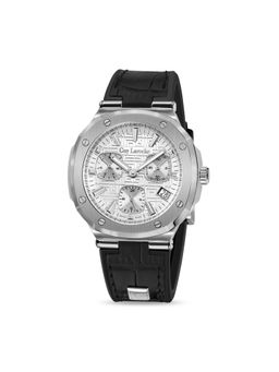 Guy Laroche - Silver Dial Mens Swiss Made Analog Watch - GLWGA0000308 (M)