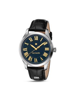 Guy Laroche - Navy Blue Dial Mens Swiss Made Analog Watch - GLWGA0001102 (M)
