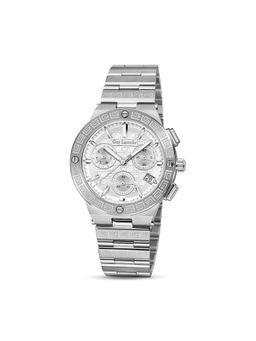 Guy Laroche - Silver Dial Mens Swiss Made Analog Watch - GLWGG0000411 (M)