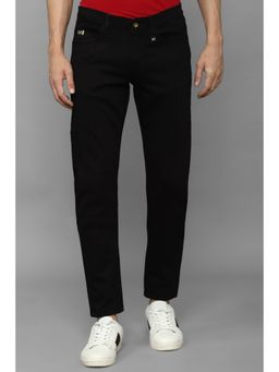 Allen Solly - Men Black Skinny Fit Dark Wash Jeans