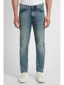 Allen Solly - Men Blue Skinny Fit Mid Wash Jeans