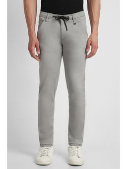 Allen Solly - Men Grey Skinny Fit Light Wash Jeans