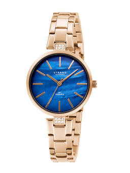 Strand by Obaku - Ipanema Mop Dial Quartz Watch For Women (S706LXVLSV)