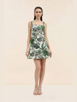 Taangerine Tiger - Green Marcelle Dress