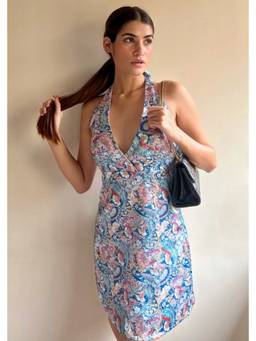 Shubh Shree Studio - Blue Wild Paisley Dress