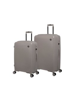 it luggage - Spontaneous Grey Set of 2 28-24 Inches Hardsided TSA Luggage Trolley