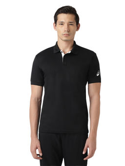 ASICS - Black Polo T-Shirt