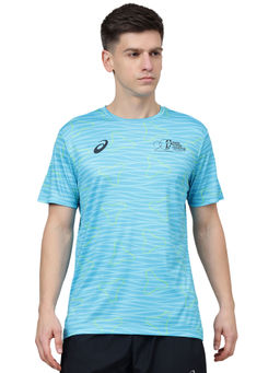 ASICS - Tmm 2025 Sm Graphic Ss Blue T-Shirt