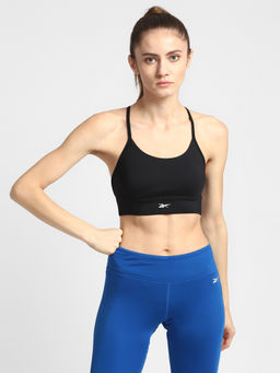 Reebok - Core Tri Back Bra-pad Black Training Bra