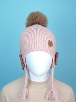 Little Surprise Box - Pink Woven Beanie Cap