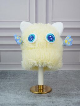 Little Surprise Box - Yellow Woven Beanie Cap