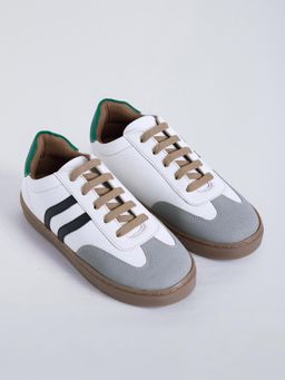 Hopscotch - Boys White Sneakers