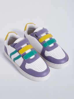 Hopscotch - Girls White Sneakers