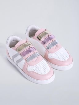 Hopscotch - Girls Pink Sneakers