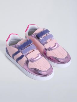 Hopscotch - Girls Pink Sneakers