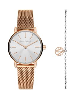 ARMANI EXCHANGE - Rose Gold Strap Casual Watch Ax7121