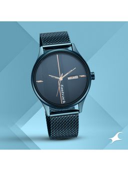 Fastrack - Style up 1.0 3247QM01 Blue Dial Analog Watch for Men
