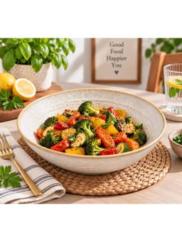 MESA - Blue Eye Gold Coupe Pasta Bowl