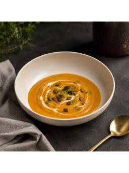MESA - Beige Urban Salad Bowl 1 Piece