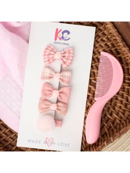 Kicks and Crawl - Bubblegum Burst Clips (Pack of 5) (0-1 Years)