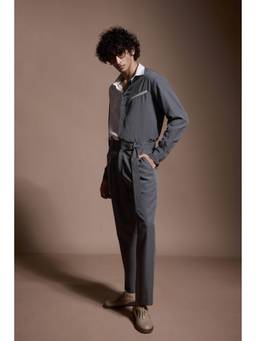 dash and dot - Black Straight Pant