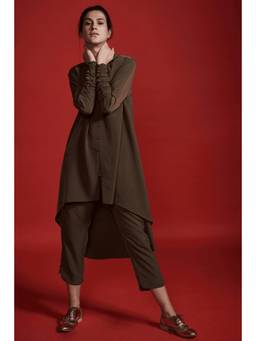 dash and dot - Military Green Tapered Co-Ord Set