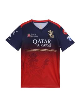 Puma - Rcb 2025 Youth Red Replica Jersey