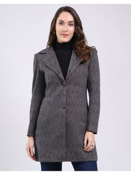 Monte Carlo - Men Wool Notched Lapel Coat