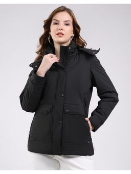 Monte Carlo - Men Polyester Blend Hooded Jacket