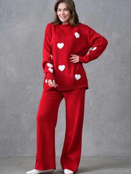 Trenbee - Gloria Red Co-Ord Set